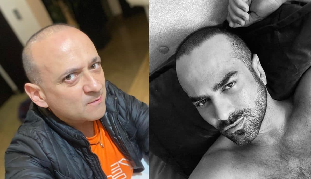 Ariel Miramontes y Lalo España se rapan, ¿quién luce mejor?