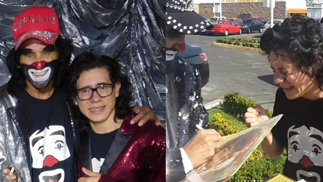 Cepillín y su gran fan Kaylitos