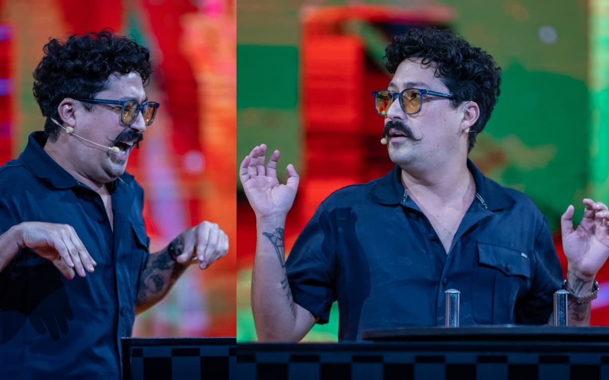 El standupero Mau Nieto no se río con los toques de Me Caigo de Risa