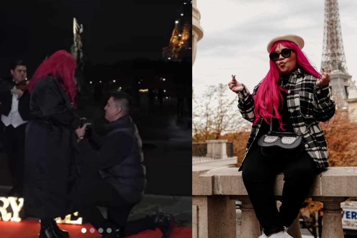 Herly RG se casa y mostró cómo le pidieron la mano en París, ¿qué dijo?