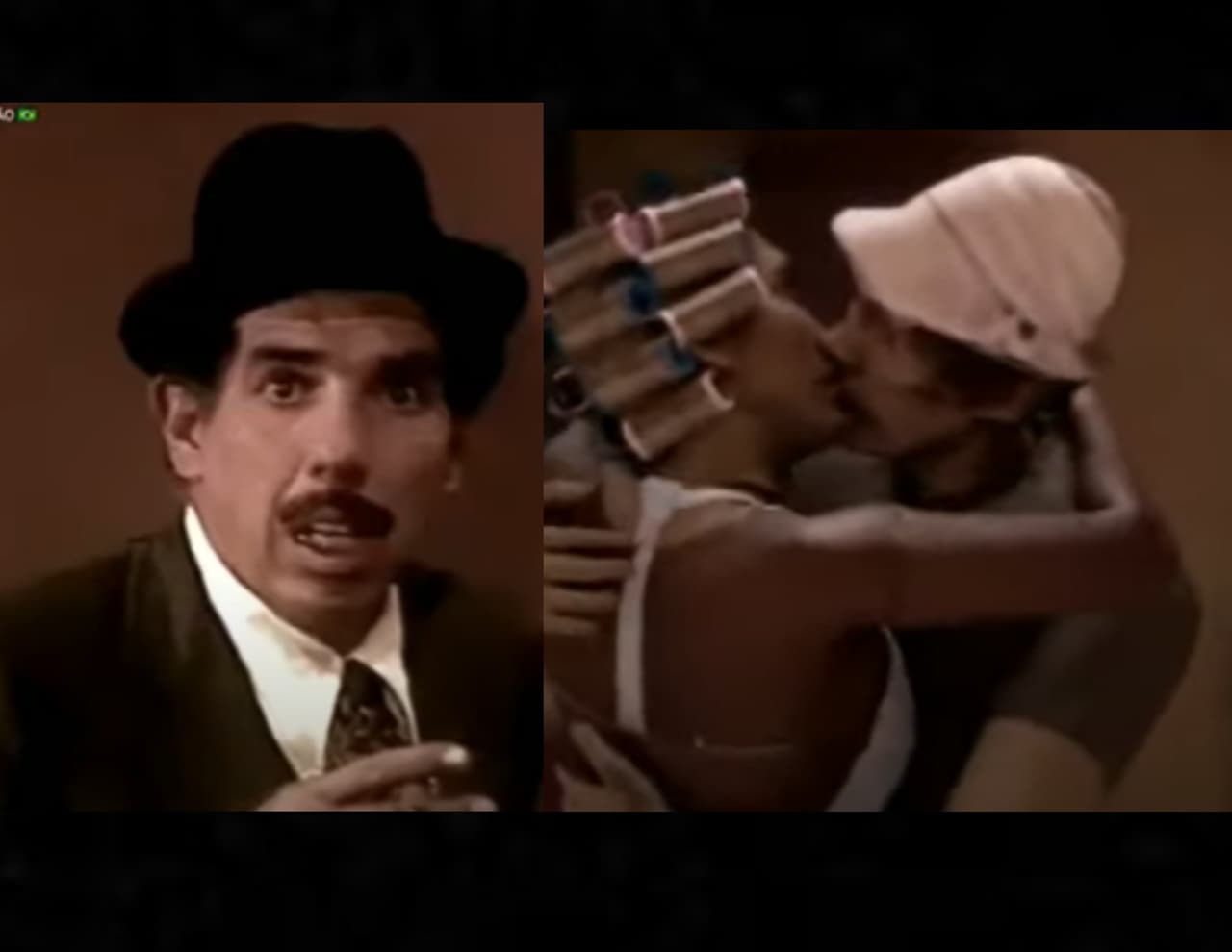 Crean divertido video que muestra a Don Ramón en apasionado romance con Doña Florinda