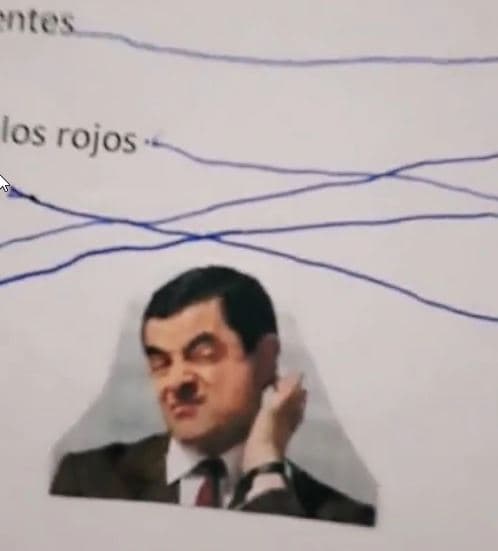 Que te pongan un Mr Bean es como sacar un 6