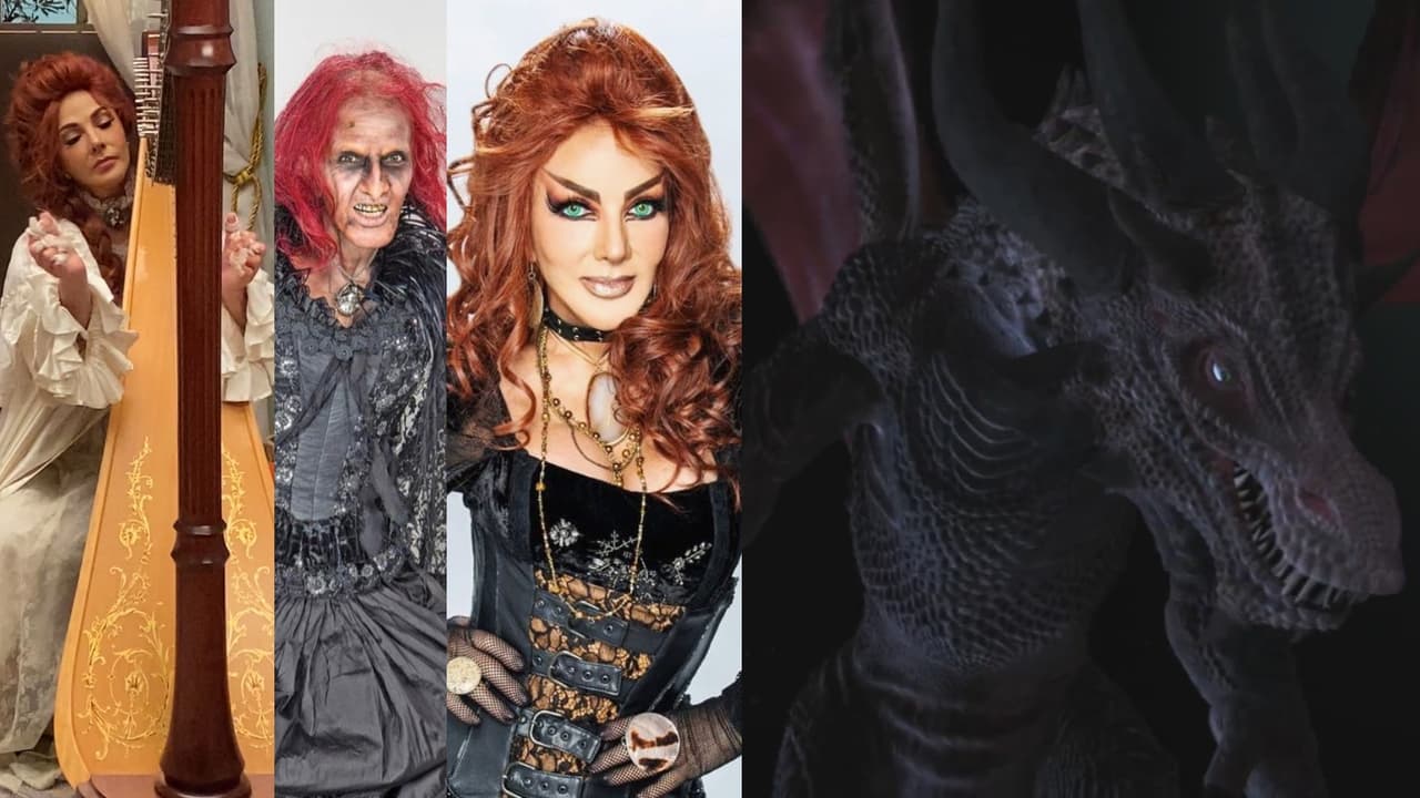 La actriz tuvo todos estos looks en 'Albertano contra los mostros'.