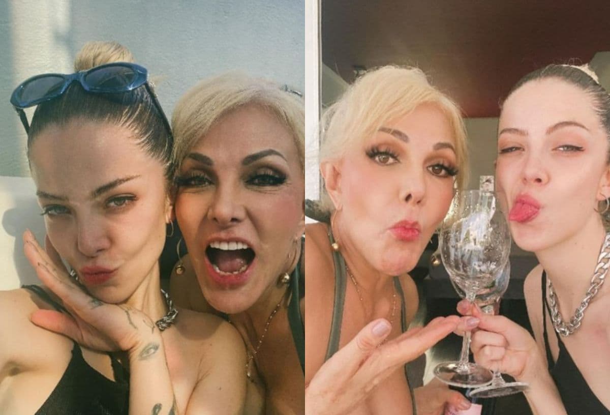 Olivia Collins a sus 64 años, presume a su hija que parece su hermana