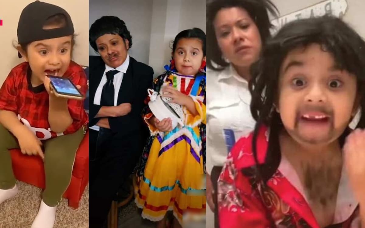 Personajes que ha hecho Lucy, la niña que imitaba a la India Yuridia
