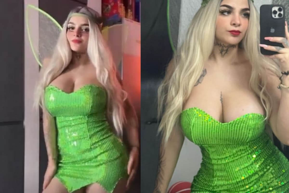 Karely Ruíz luce de hada.