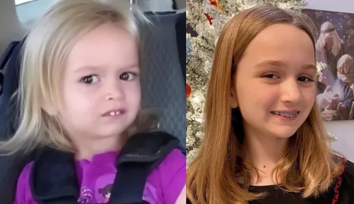 La niña rubia que nos miraba con desconfianza se llama Chloe Clem.