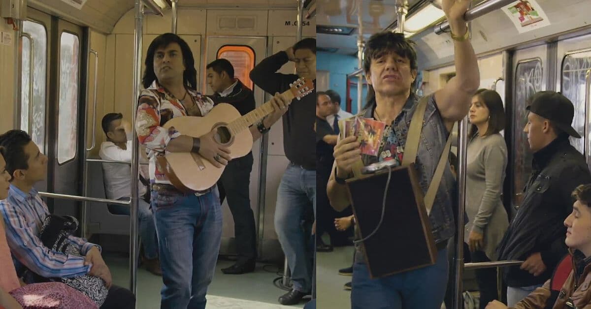 Albertano se sube a cantar al metro, Vítor vende discos piratas y se pelean