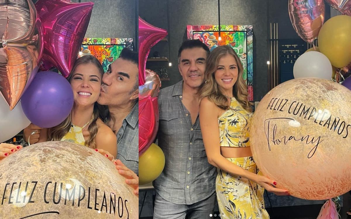 El actor celebró el cumpleaños de su esposa y madre de su hija.