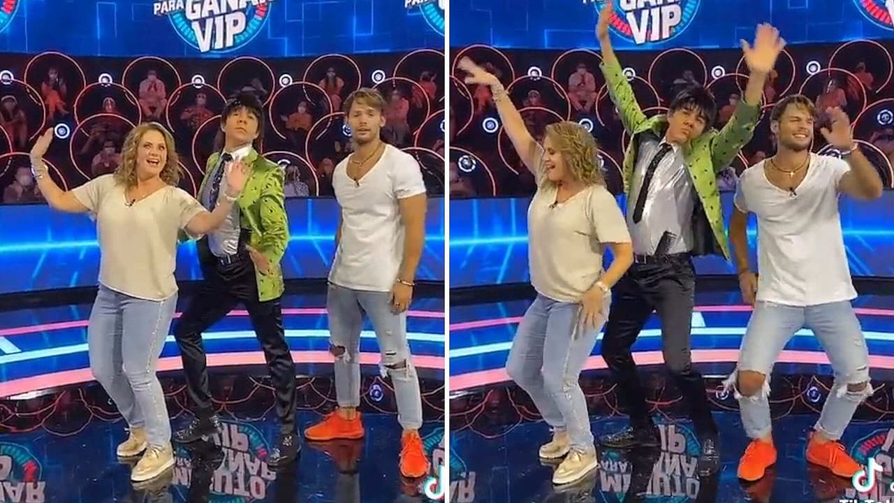 El Vítor y Erika Buenfil le sacan brillo a la pista al aventarse bailecito en TikTok