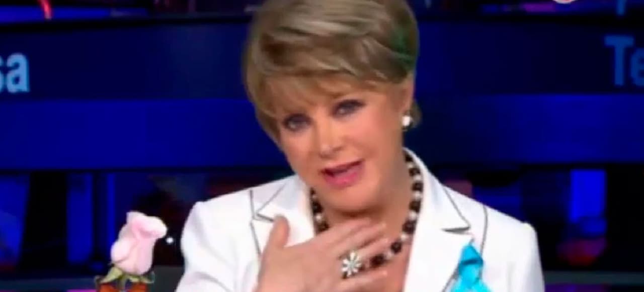 La conductora Lolita Ayala