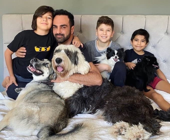 Ariel Miramontes: Conoce a Quetzal, Arim y Kiram, los tres hijos del actor