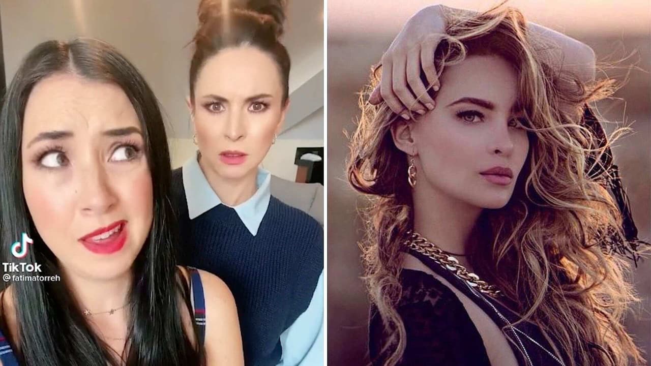Fátima Torre imita a Belinda al compararse con su hermana Andrea