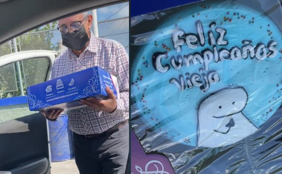 Un pastel que resultó ser muy grosero.