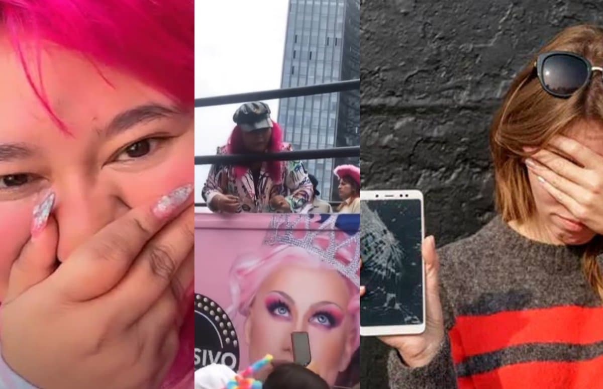 Herly tira y rompe celular de fan al tomar selfie y video se hace viral