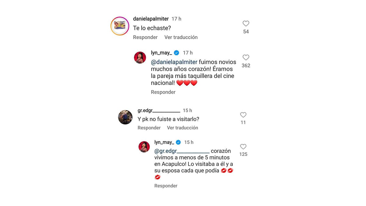 Preguntas de los fans a Lyn May sobre Andrés García