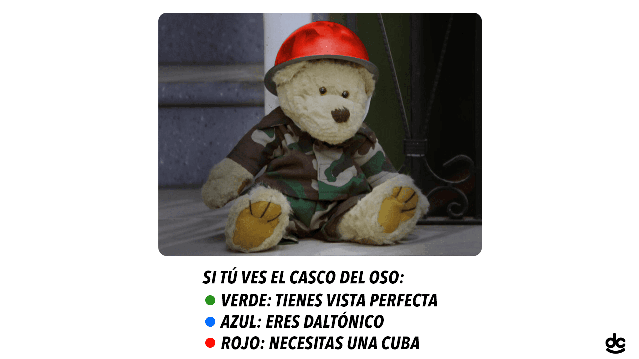 ¿Y tú de qué color lo ves?
