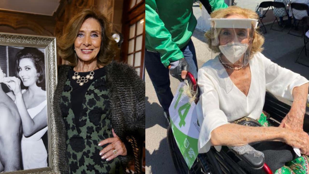 Lorena Velazquez vacunada contra el covid 19