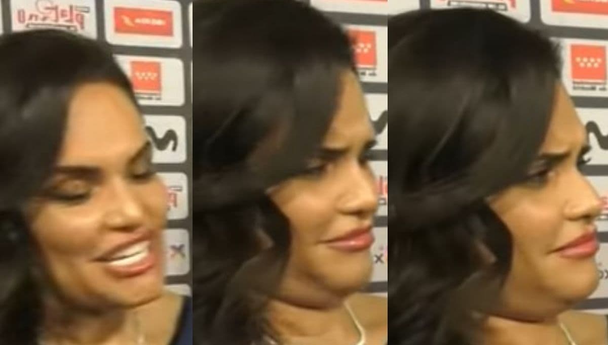 La esposa de Omar Chaparro no aguantó la broma.
