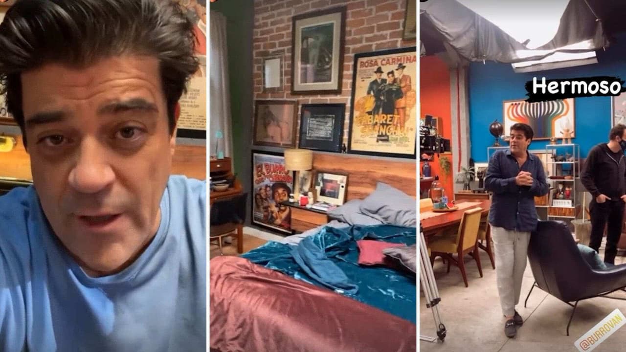 ‘El Burro’ Van Rankin se pone nostálgico al despedirse del set de ‘40 y 20’