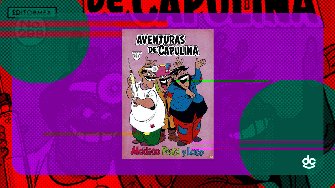 Capulina también se enfocó en el mercado de los cómics. Primero lanzó una historieta al lado de Viruta, después la popular Las Aventuras de Capulina, y finalmente El Capulinita, un cómic en un formato muy pequeño. Todos fueron un éxito.