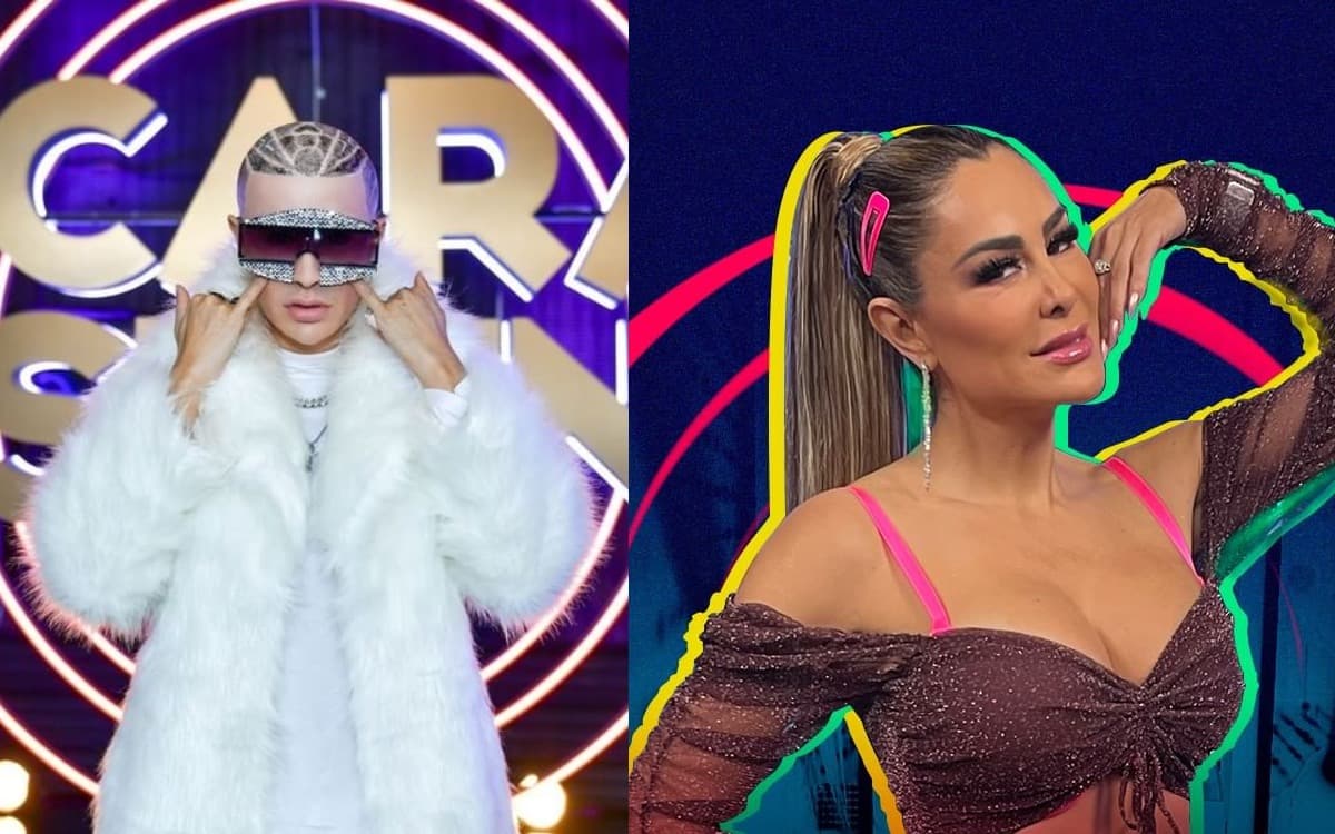 La cantante imitó a su homólogo puertorriqueño en 'Tu cara me suena'.