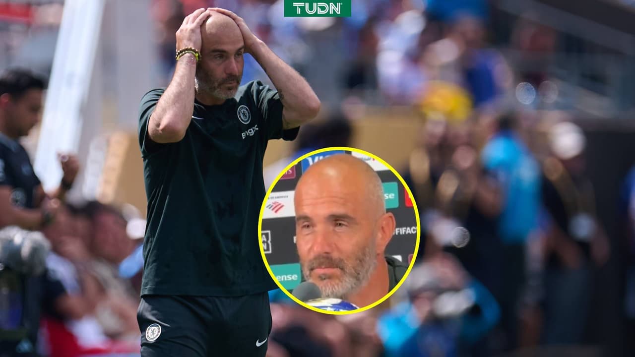 Técnico del Chelsea se queda sin palabras en plena conferencia 