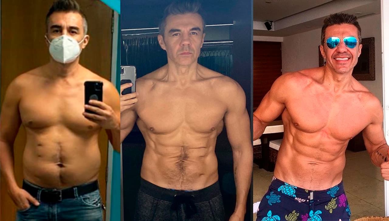 Adrián Uribe reveló cuál es el secreto para tener cuerpazo