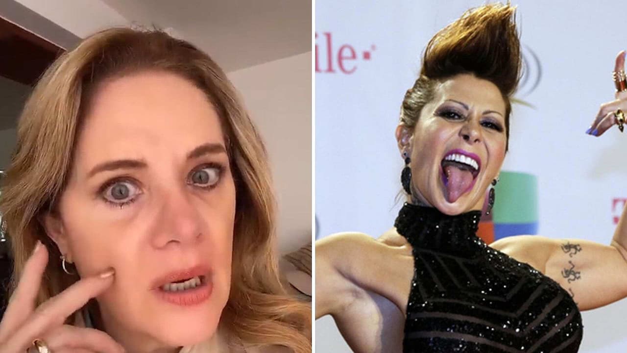 Erika Buenfil reacciona a ‘la lengua extranjera que ablanda las piernas’ de ‘Eternamente Bella’