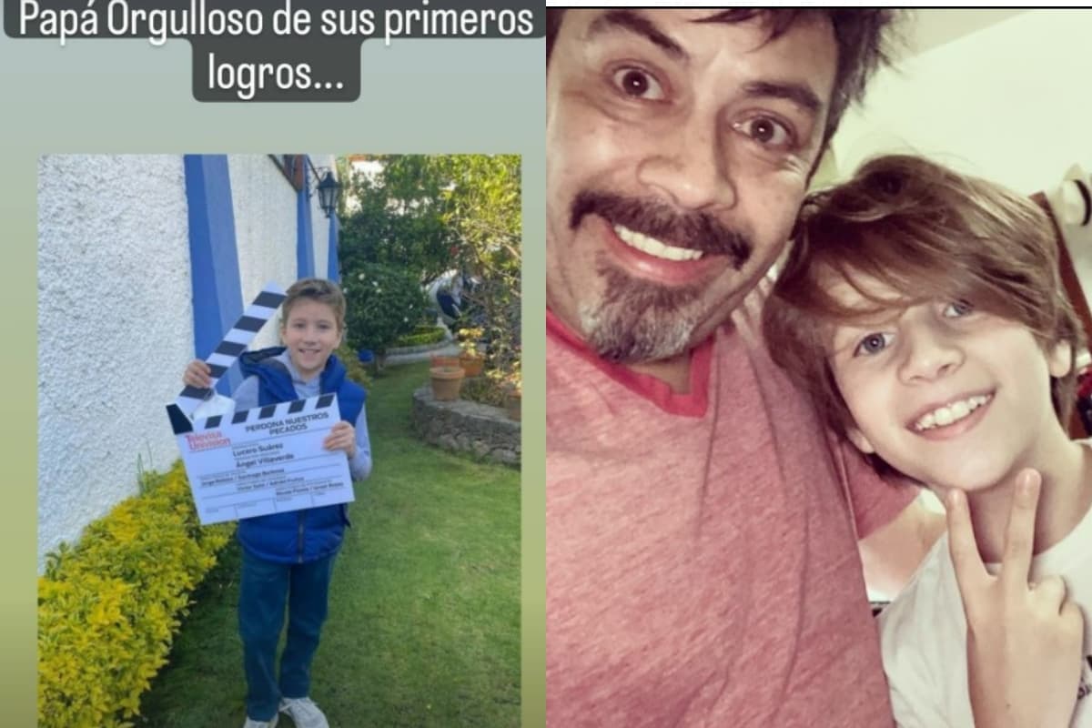Carlos Espejel presume los grandes logros de su hijo en la actuación