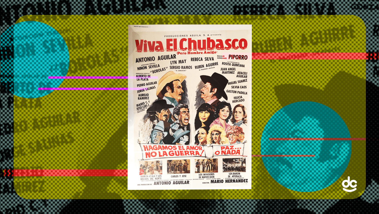 En ¡Viva el Chubasco! (1982) alternó con Tony Aguilar, con quien no terminó en muy buenos términos, pero limó asperezas en los últimos años de su vida