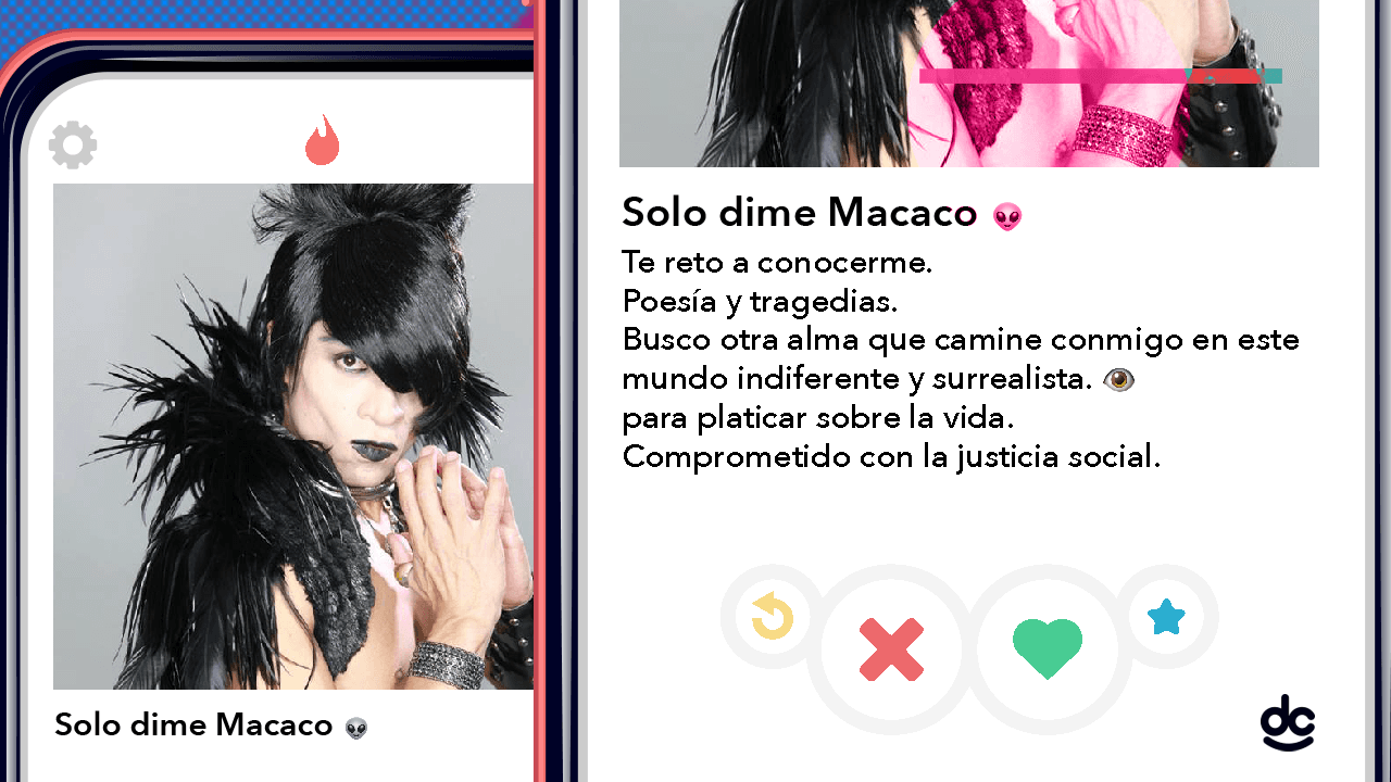 Un perfil muy surrealista.