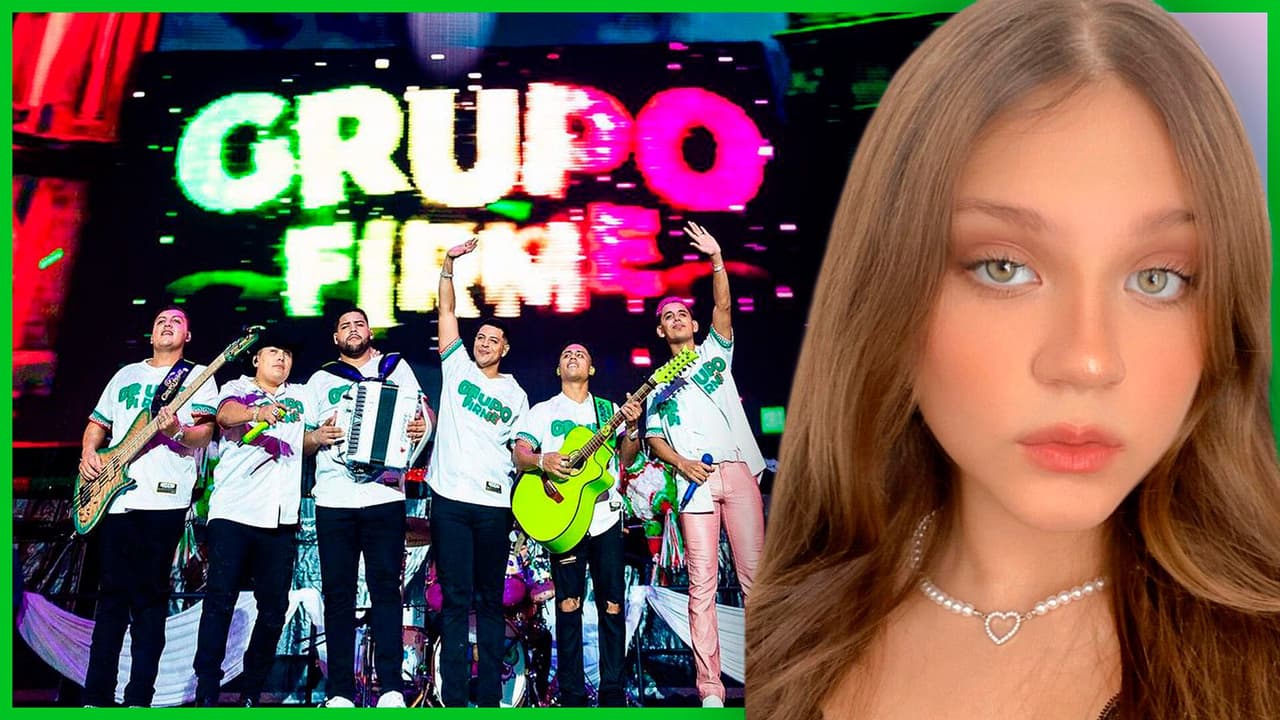Camila Rivas también disfrutó del concierto de Grupo Firme en el Zócalo