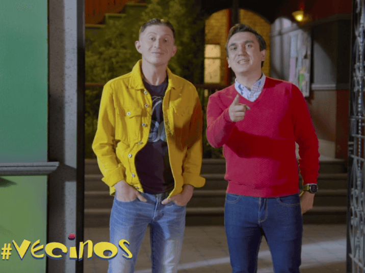 Su más reciente aparición fue en la novena temporada de 'Vecinos', lo que provocó que se volviera trending topic en redes sociales ya que interpretó a 'Miguelito P. Luche' lo que origió el primer crossover entre esta serie y La Familia P.Luche.