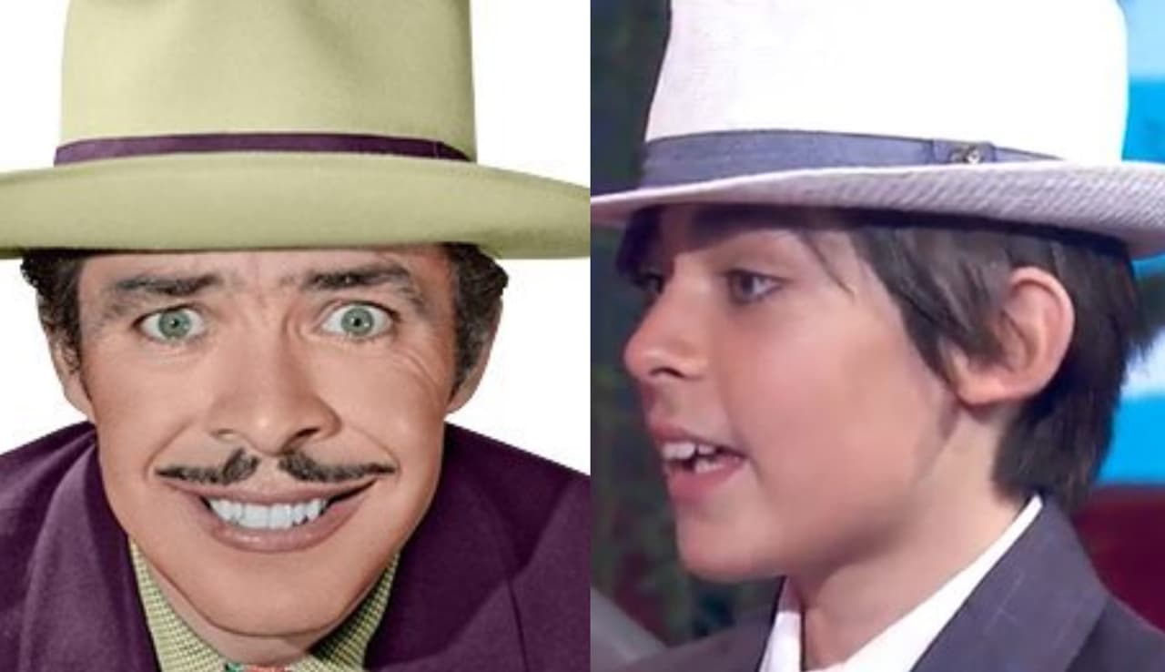 El nieto de Tin Tan es idéntico a él: Aquí la historia del pequeño pachuco y su debut