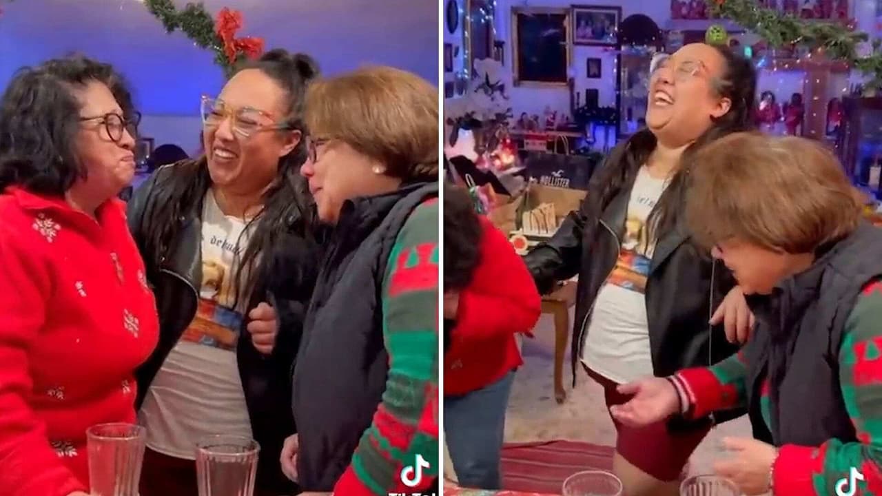 Michelle Rodríguez y su mamá se atacan de risa al intentar reto en TikTok