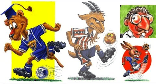 Ricardo Salazar Berber dibujos futbol pumas chivas