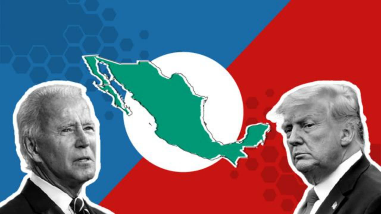 Candidatos de elección en Estados Unidos Trump y Biden