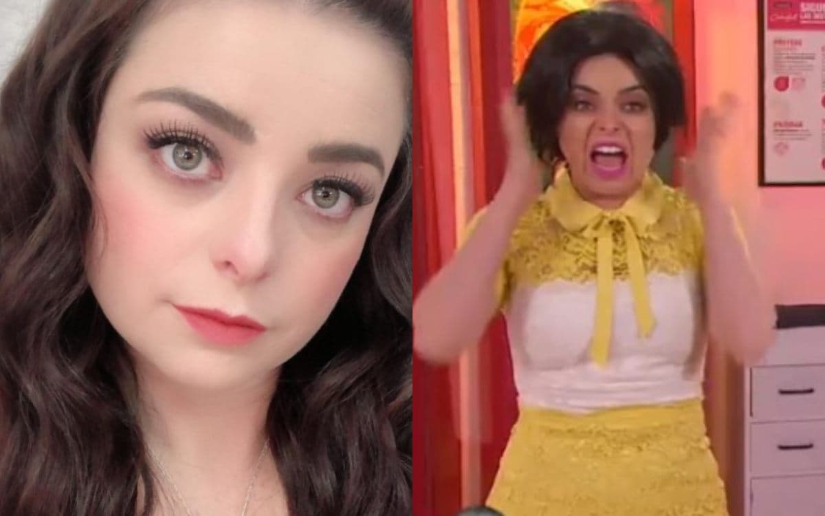 Le cortan el cabello a Violeta Isfel en sketch y así reaccionó