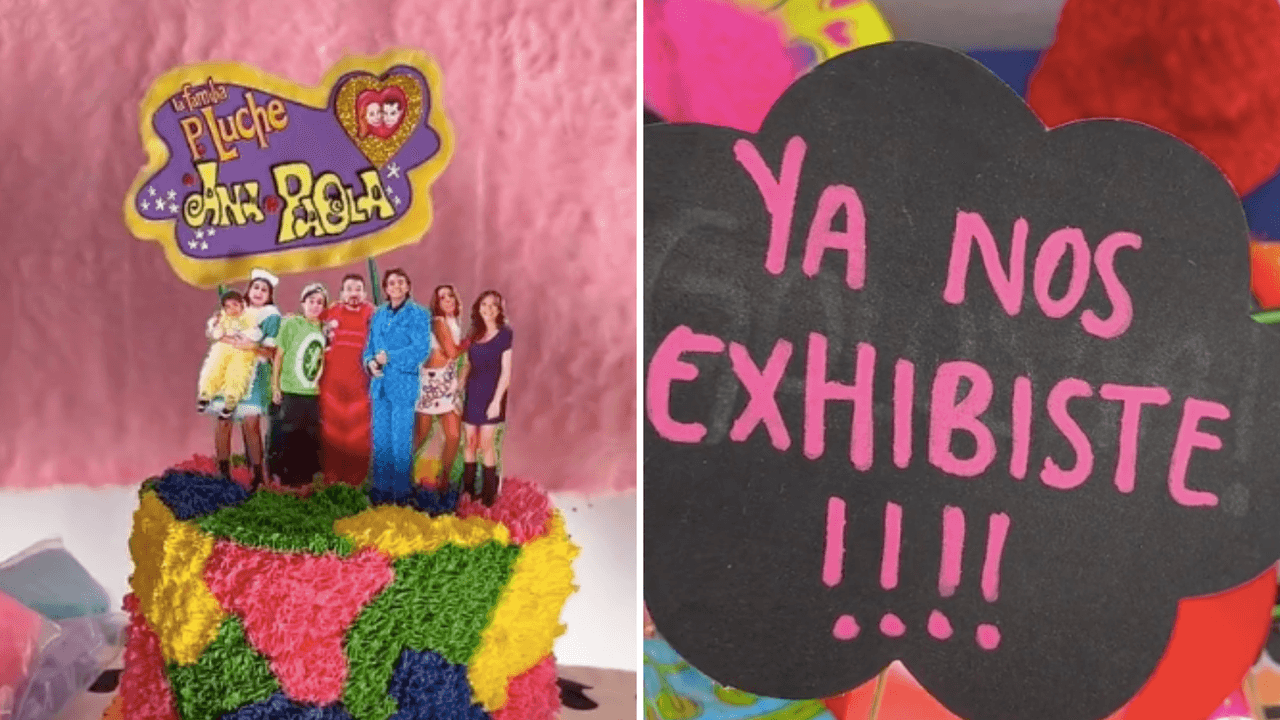 Joven se disfraza de 'Federica' para su fiesta de 'La familia P. Luche'