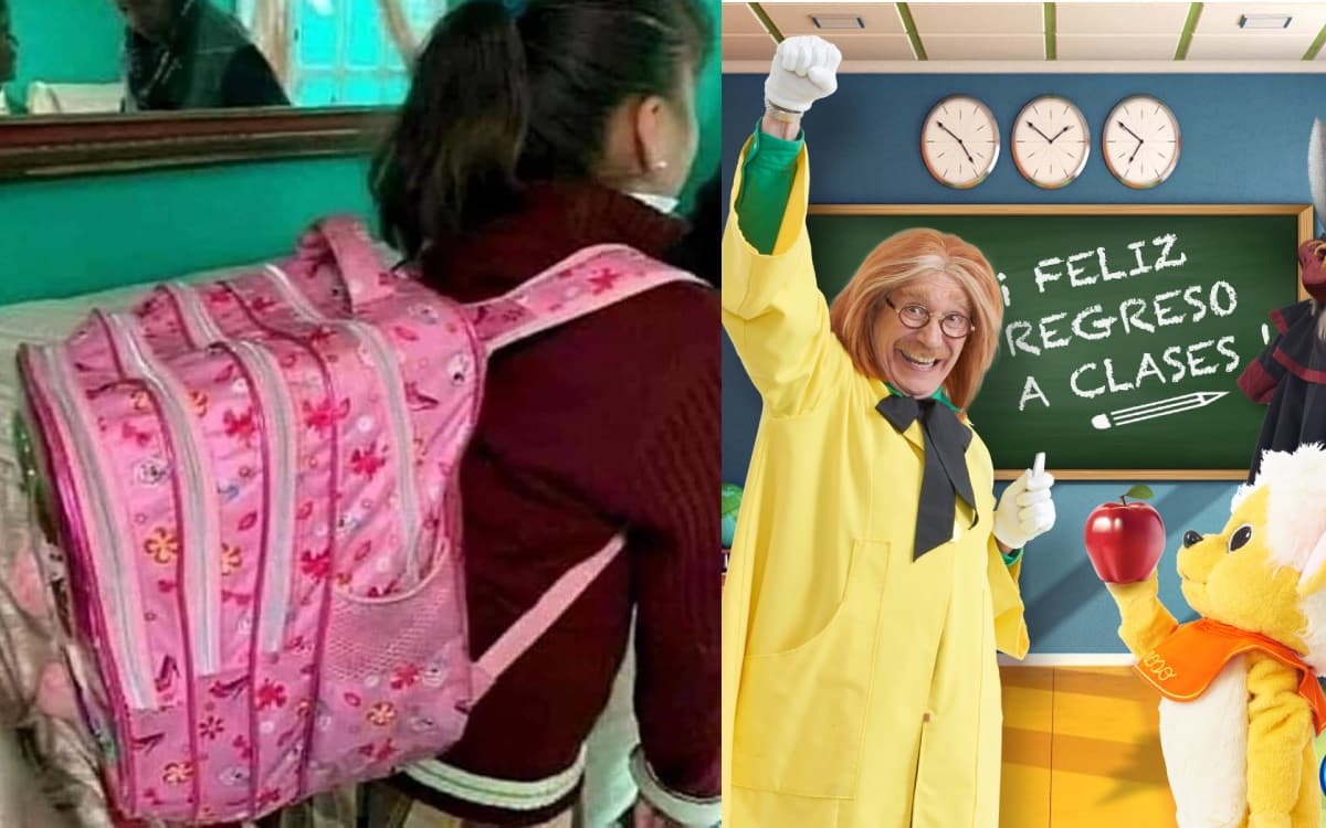 Los niños de primaria y secundaria regresan a las aulas con humor de Internet.