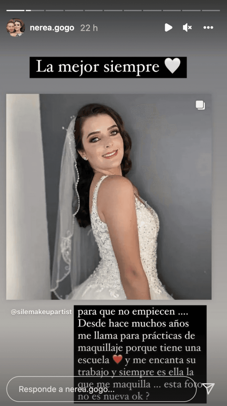 Una novia que llama la atención
