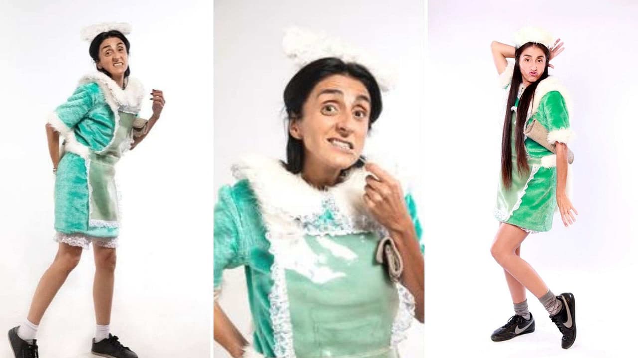 Excelsa presume ser el alma de la fiesta con tremendo bailecín