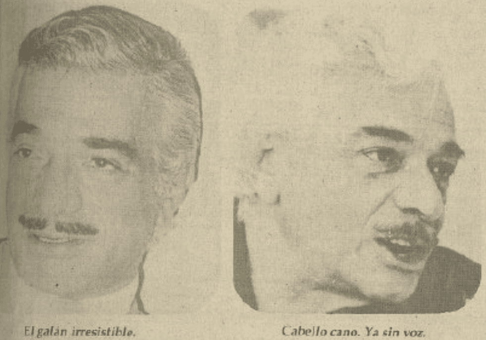Mauricio Garcés no pudo conservar la imagen de "galán otoñal" mucho tiempo.