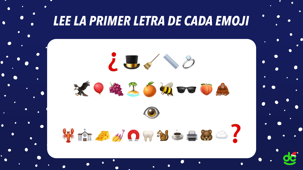 ¿Sabes qué dice el mensaje?