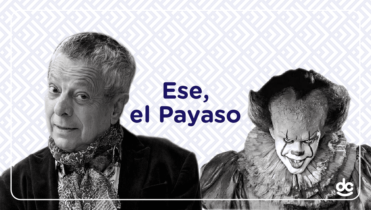 La historia de un payaso bien terrorífico.