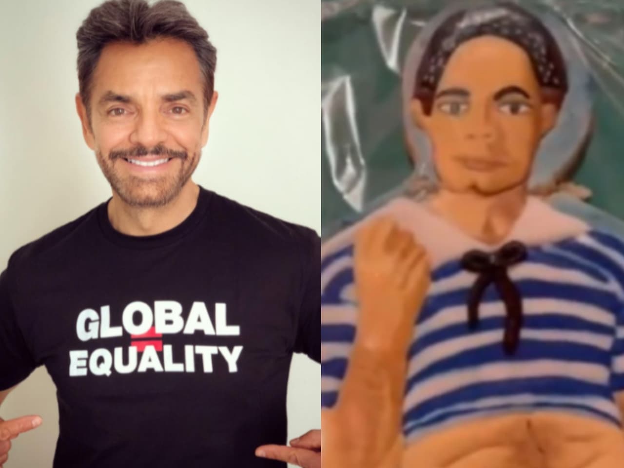 Eugenio Derbez presume galletas inspiradas en sus personajes más famosos