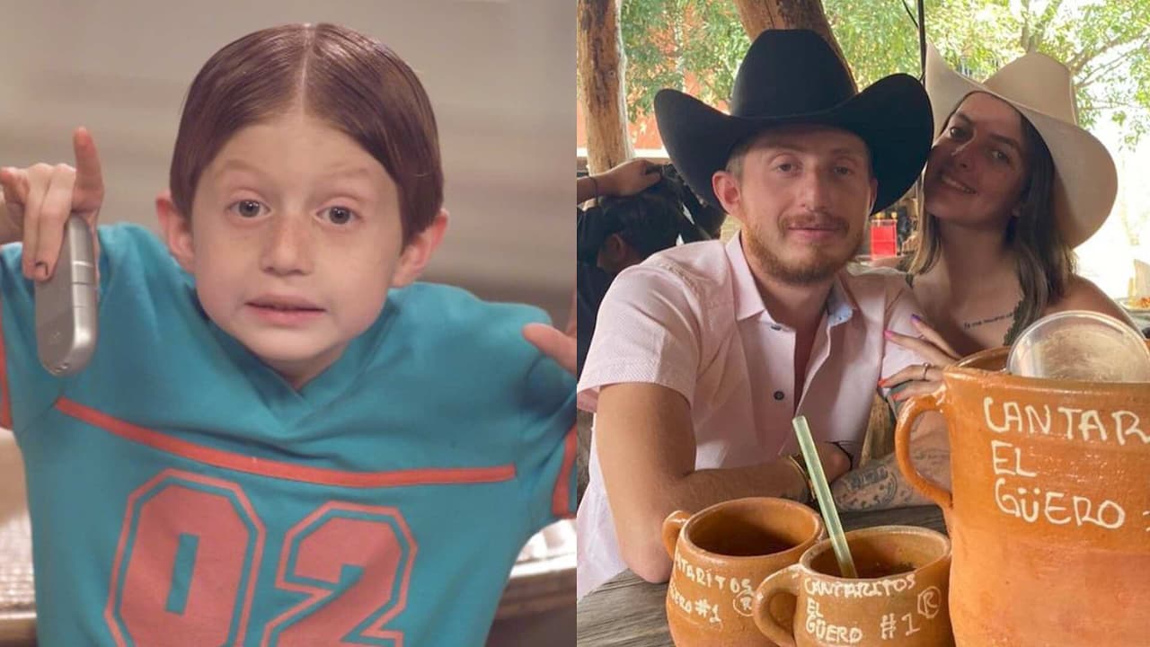 "Benito" ya es niño grande y piropea a su novia hasta sonrojarla