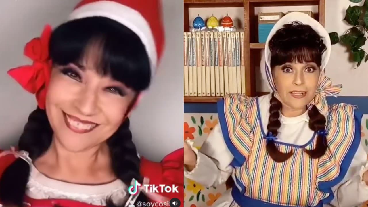Alma Gómez es Cositas y así se ve sin su vestuario