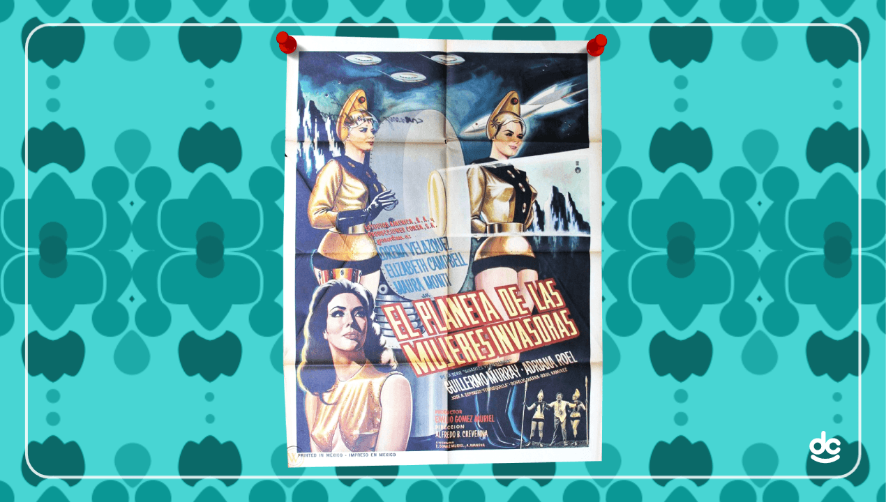 Películas como La nave de los monstruos o El planeta de las mujeres se estrenaban dobladas al inglés en funciones dobles en Estados Unidos.